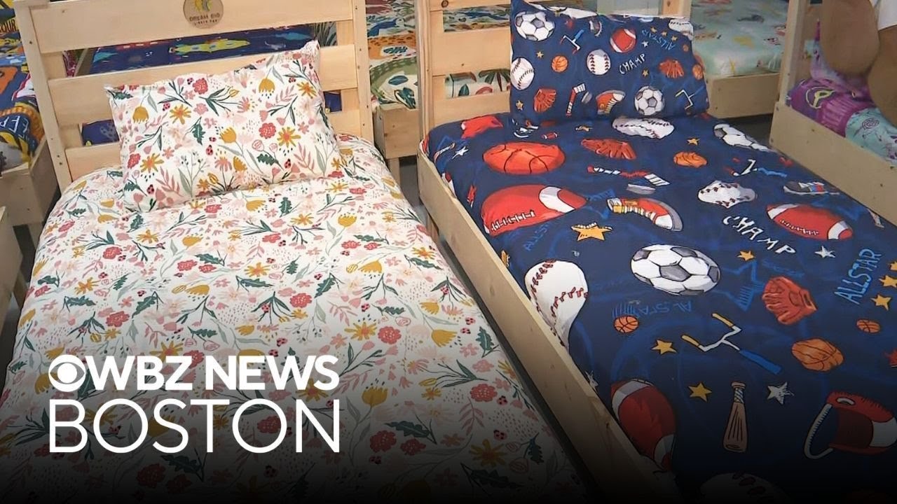 Massachusetts non-profit builds beds and donates them to children in need