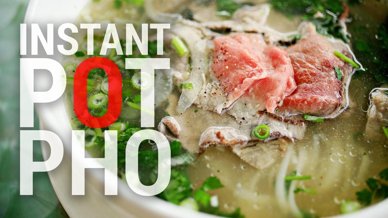 Instant Pot Pho (Authentic Recipe!)
