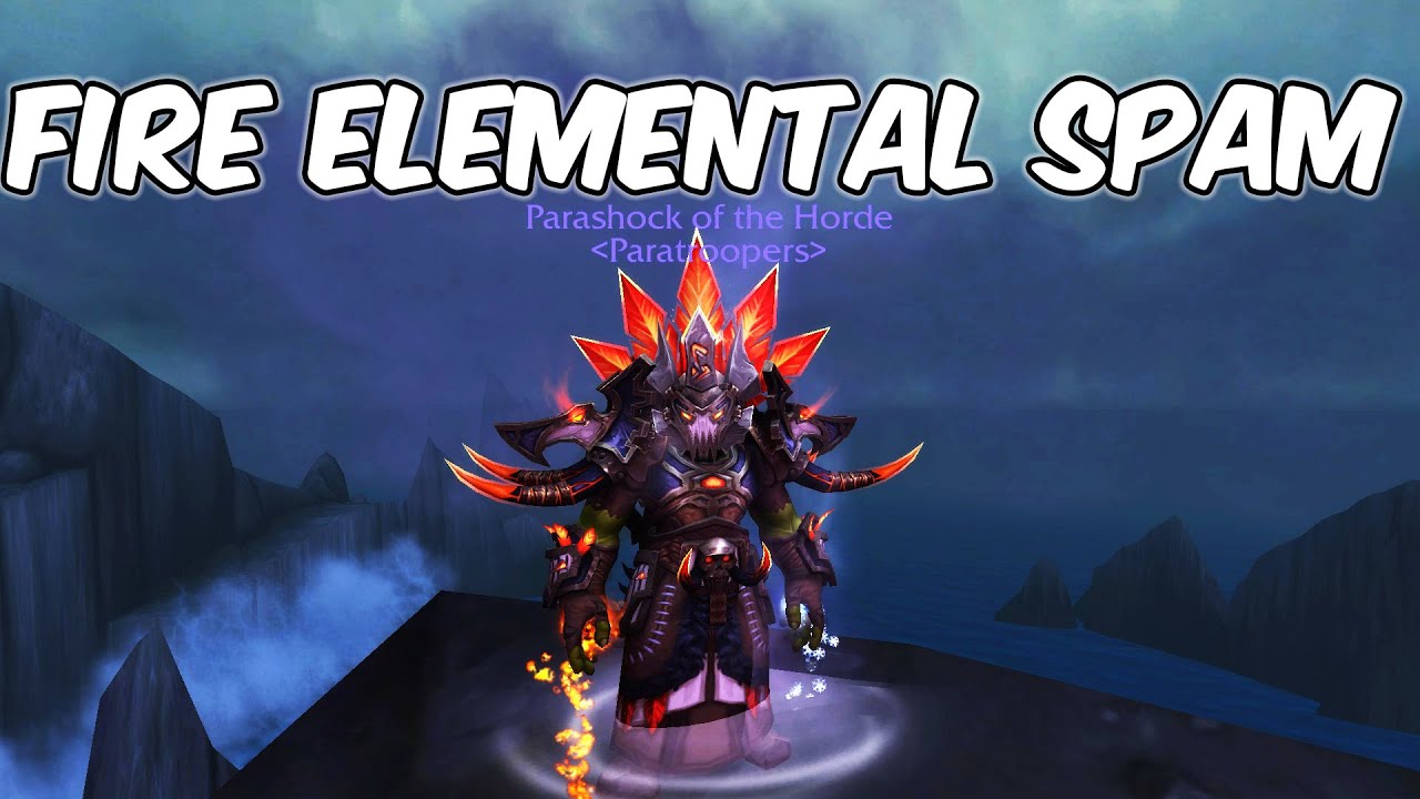FIRE ELEMENTAL SPAM - Elemental Shaman PvP - 9.2 WoW Shadowlands