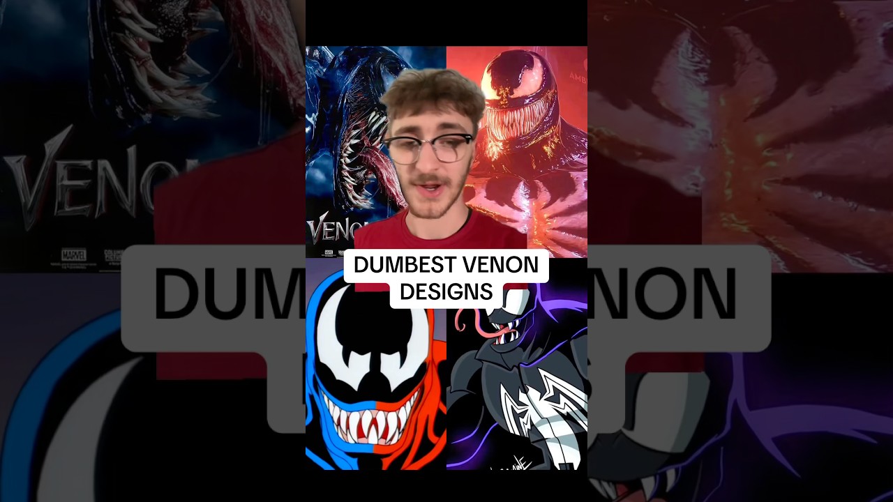 BEST & WORST VENOM DESIGNS‼️❄️ #movies #spiderman