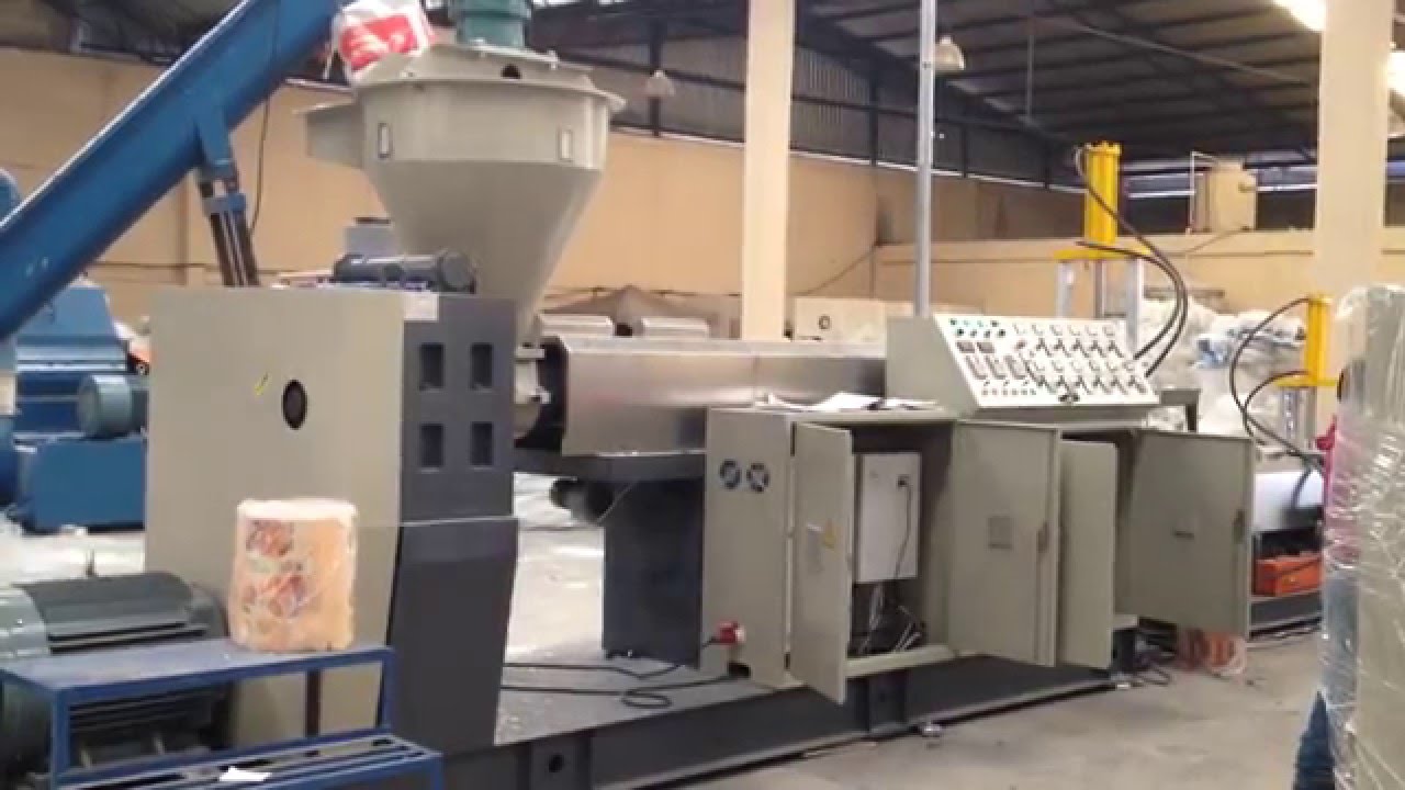 Peletizadora para PE Alto Rendimiento 160 mm - 400 Kg/Hr