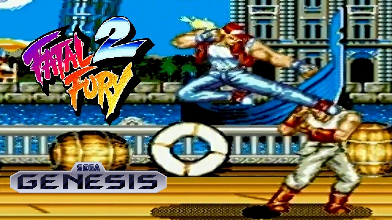 Fatal Fury 2 playthrough (SEGA Genesis) (1CC)