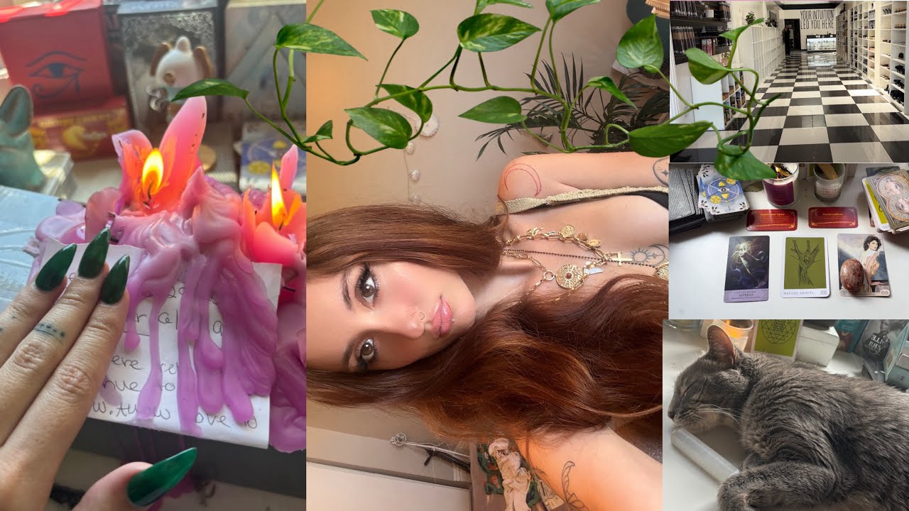 Day in life of A Psychic Witchy Tarot Reader 🌜