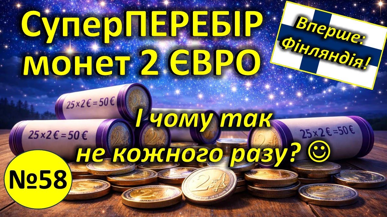 2 ЄВРО. Такі перебори б частіше! СуперПЕРЕБІР монет № 58.