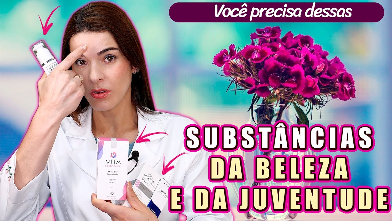 Você pode PARALISAR as suas Rugas com apenas UMA dessas 3 Substâncias Anti Idade