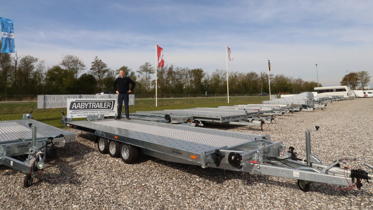 Autotrailer. Martz Gt 580 og GT 480.