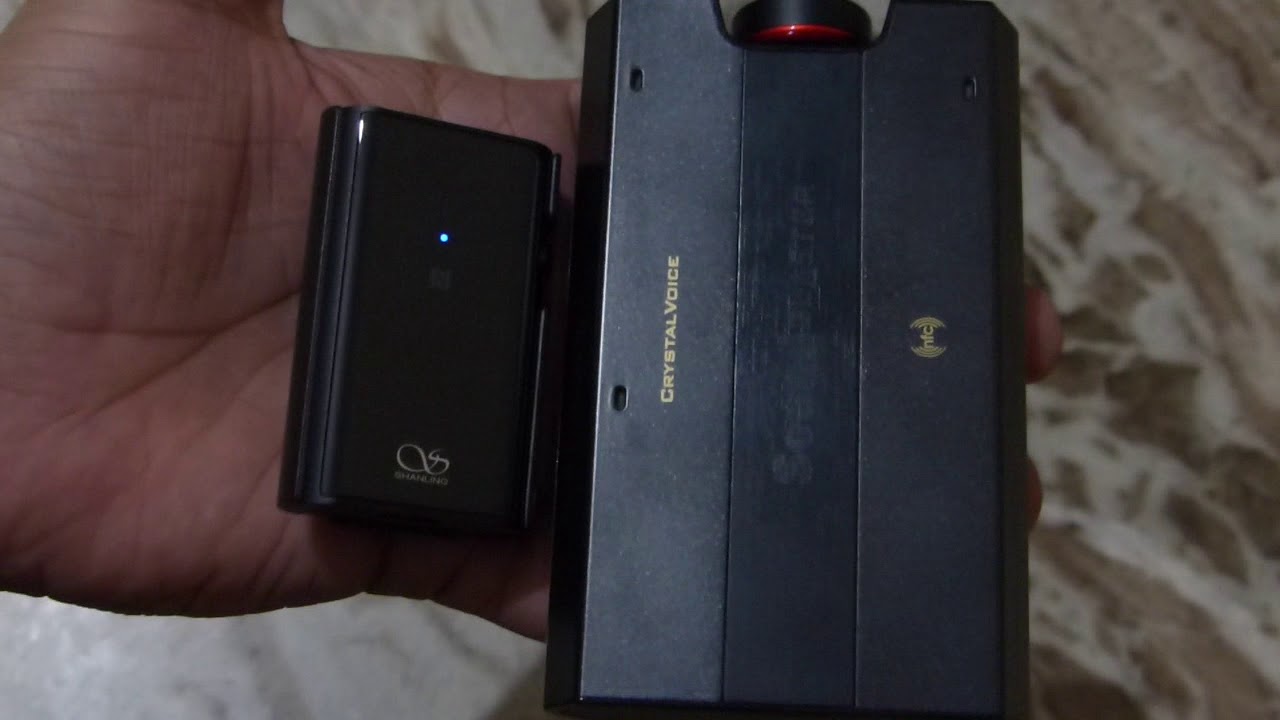 Shanling UP4 vs Creative Soundblaster E5
