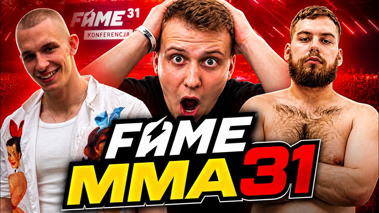 FAME MMA 31 Konferencja &mdash; NITRO ft. Goodiez oglądają na żywo [reakcja]