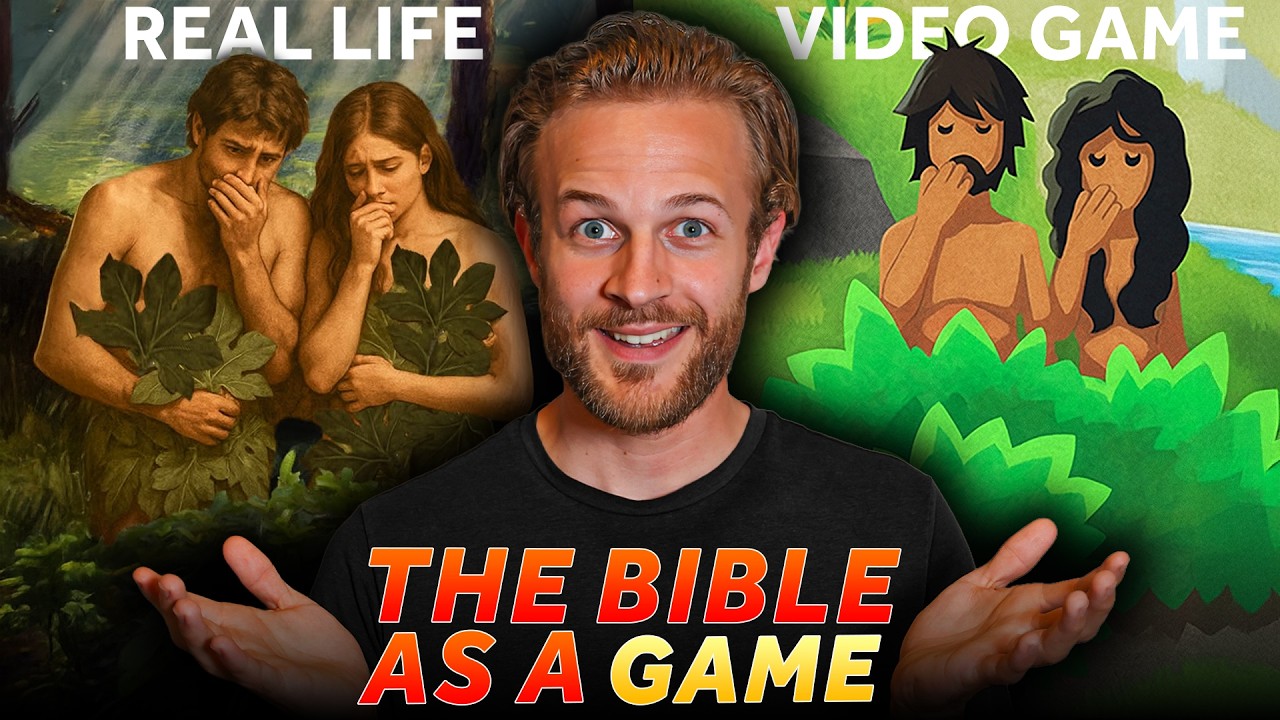 I Played the Bible as a Video Game (Adam & Eve Edition) - The Serpent and The Seed Gameplay