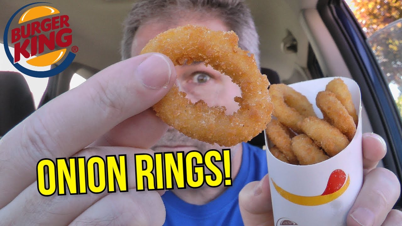 THE PERFECT SIDE! Burger King Onion Rings REVIEW