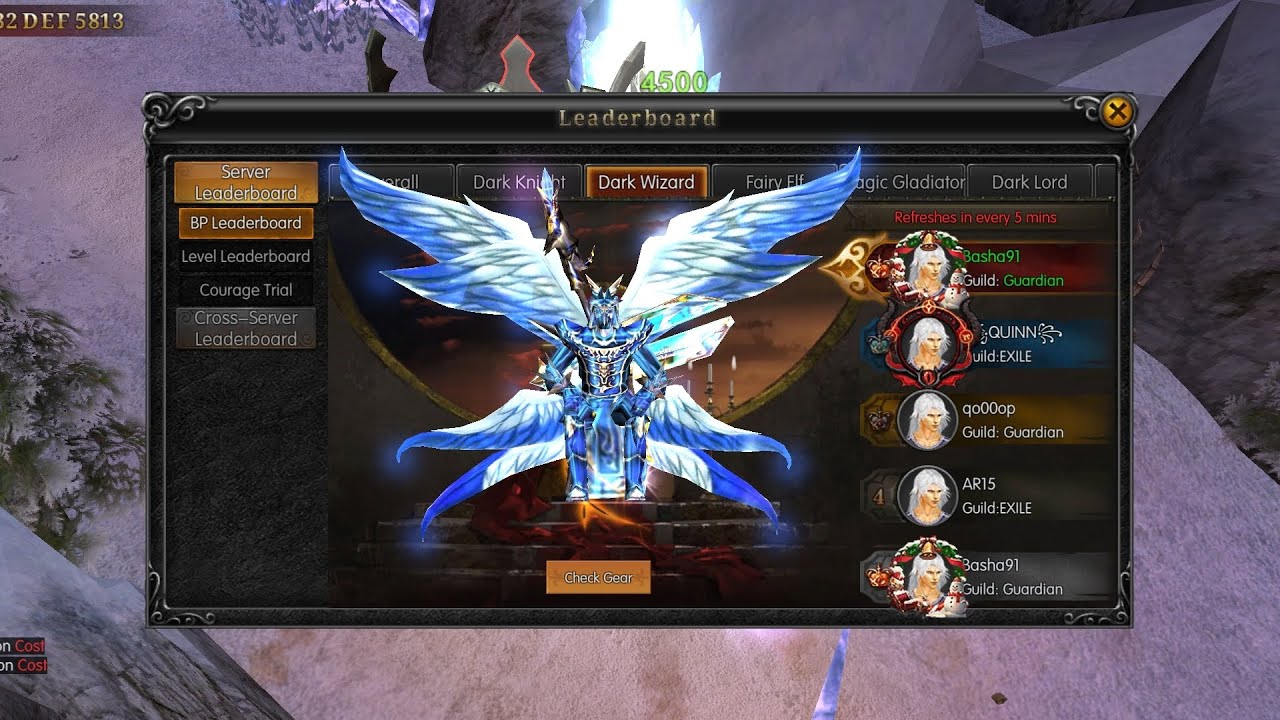 MU Monarch - Wizzard Skills Guide S144