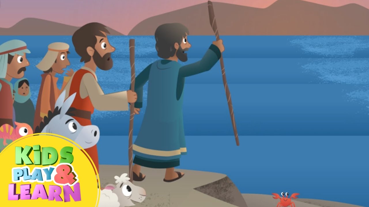 Moses Parts The Red Sea - Bible For Kids