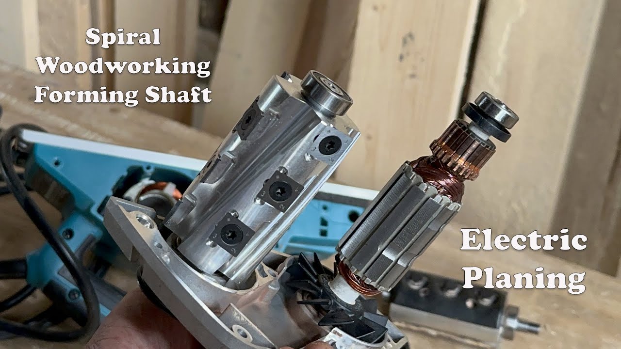 How to Replace the Planer Shaft | Handheld Electric Planer Repair