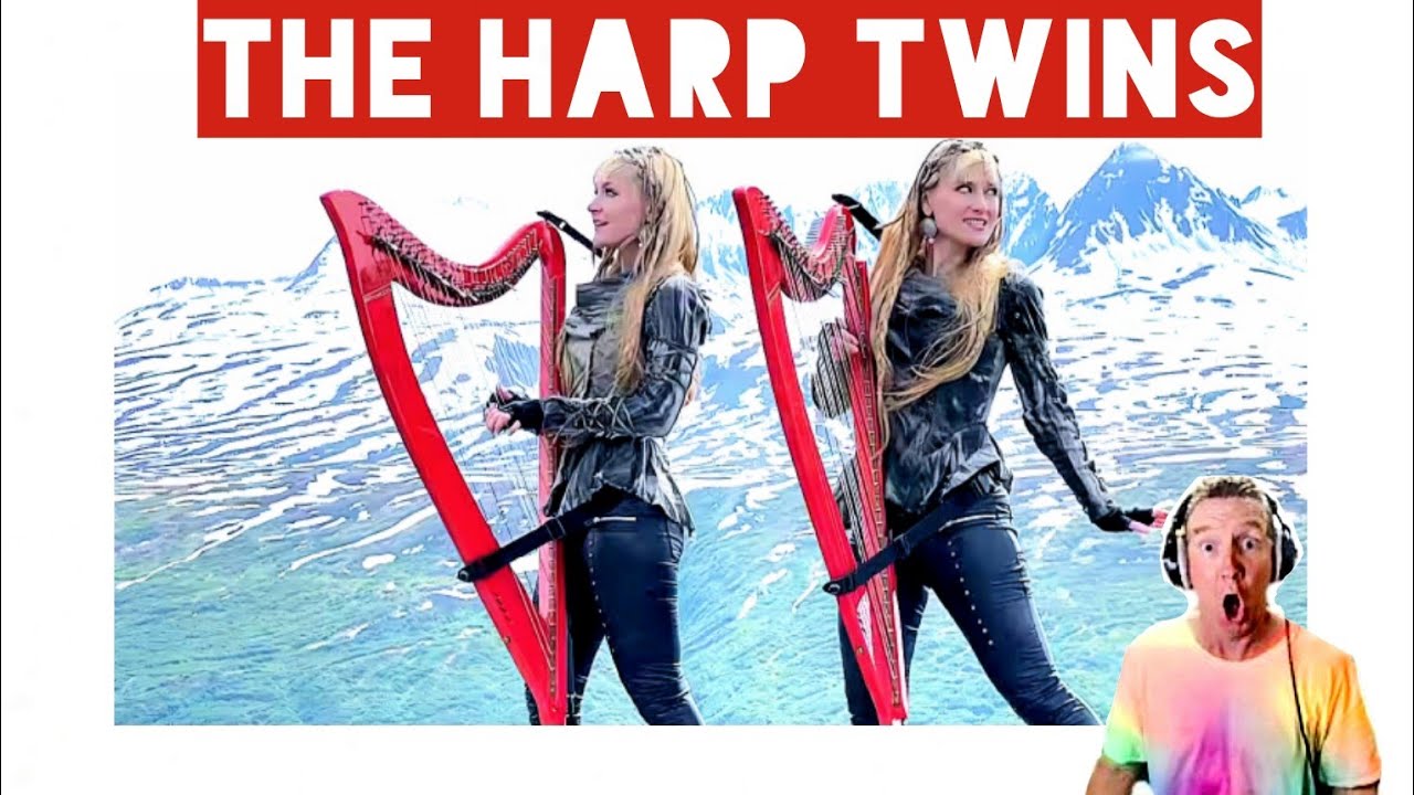 The Harp Twins + The Volfgang Twins — песня иммигранта (Led Zeppelin) *РЕАКЦИЯ!* ​​🔥
