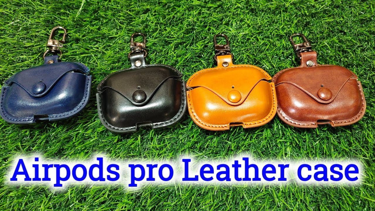 Airpods pro leather Case | Wireless airpods ke Cover