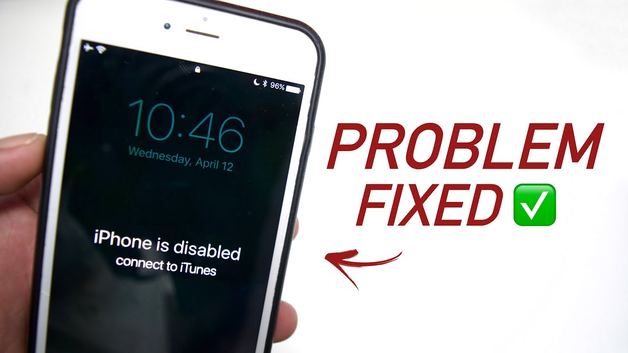 iPhone is Disabled Connect To iTunes issue? Here’s The Fix!