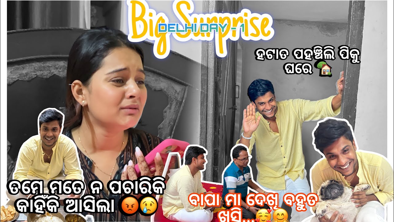 ହଟାତ ପହଞ୍ଚିଲି ପିକୁ ଘରେ 😱😱 || ତମେ ମତେ ନ ପଚାରିକି କାହିଁକି ଆସିଲା 😡😢 || pradosh lifestyle 🤳🤳