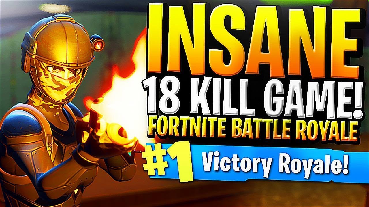 INSANE 18 KILL GAME! Fortnite Battle Royale (Full Gameplay)