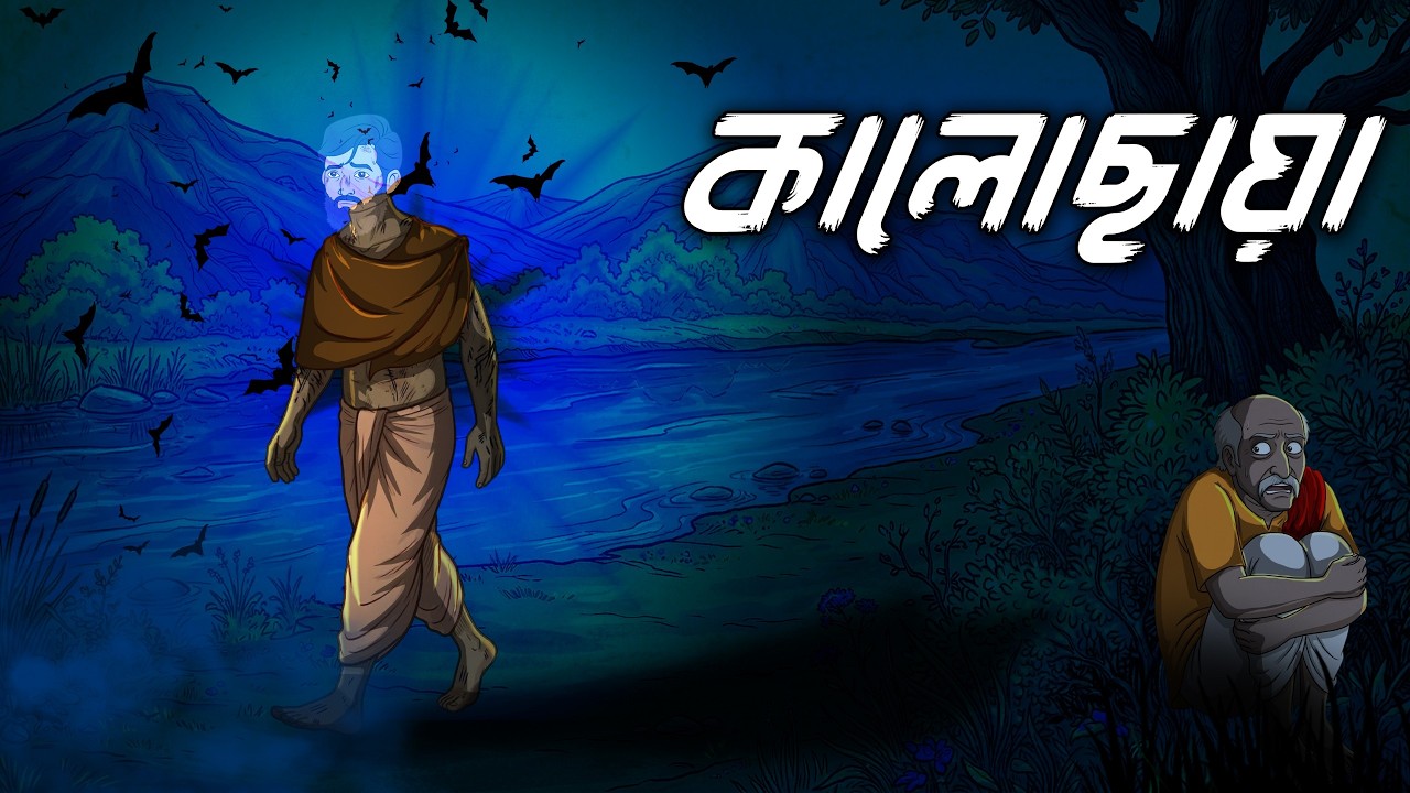 কালোছায়া | Kalochaya | Grambanglar Vuter Golpo | Taranath Tantrik | Bangla Cartoon