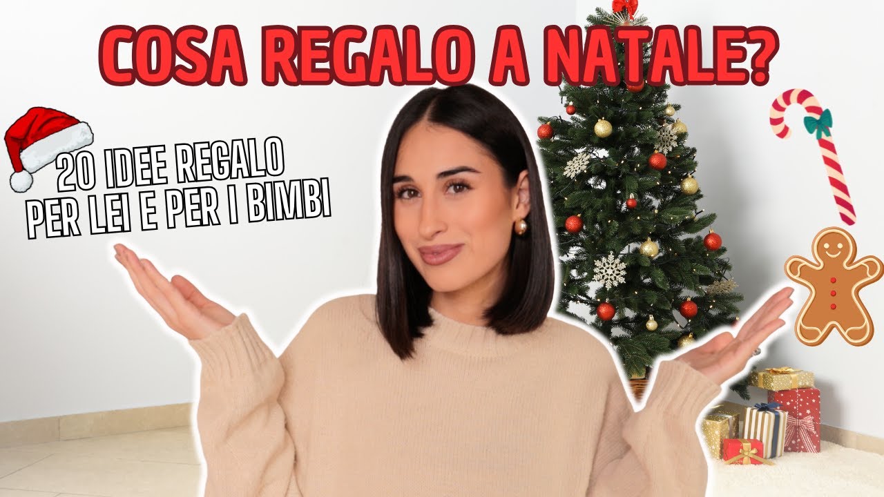 20 IDEE REGALO PER LEI E PER I BIMBI DAI 5€ AI 100€ 🎁🎄 Natale 2024