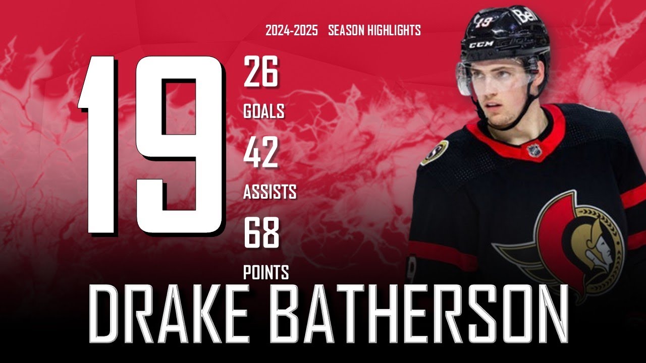 Drake Batherson || 2024-2025 Ottawa Senators Highlights