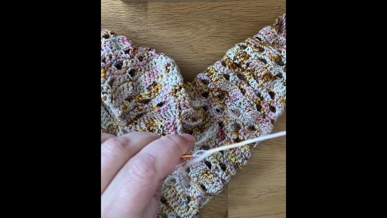 Ärmelbündchen häkeln/ Elastisches Bündchen häkeln