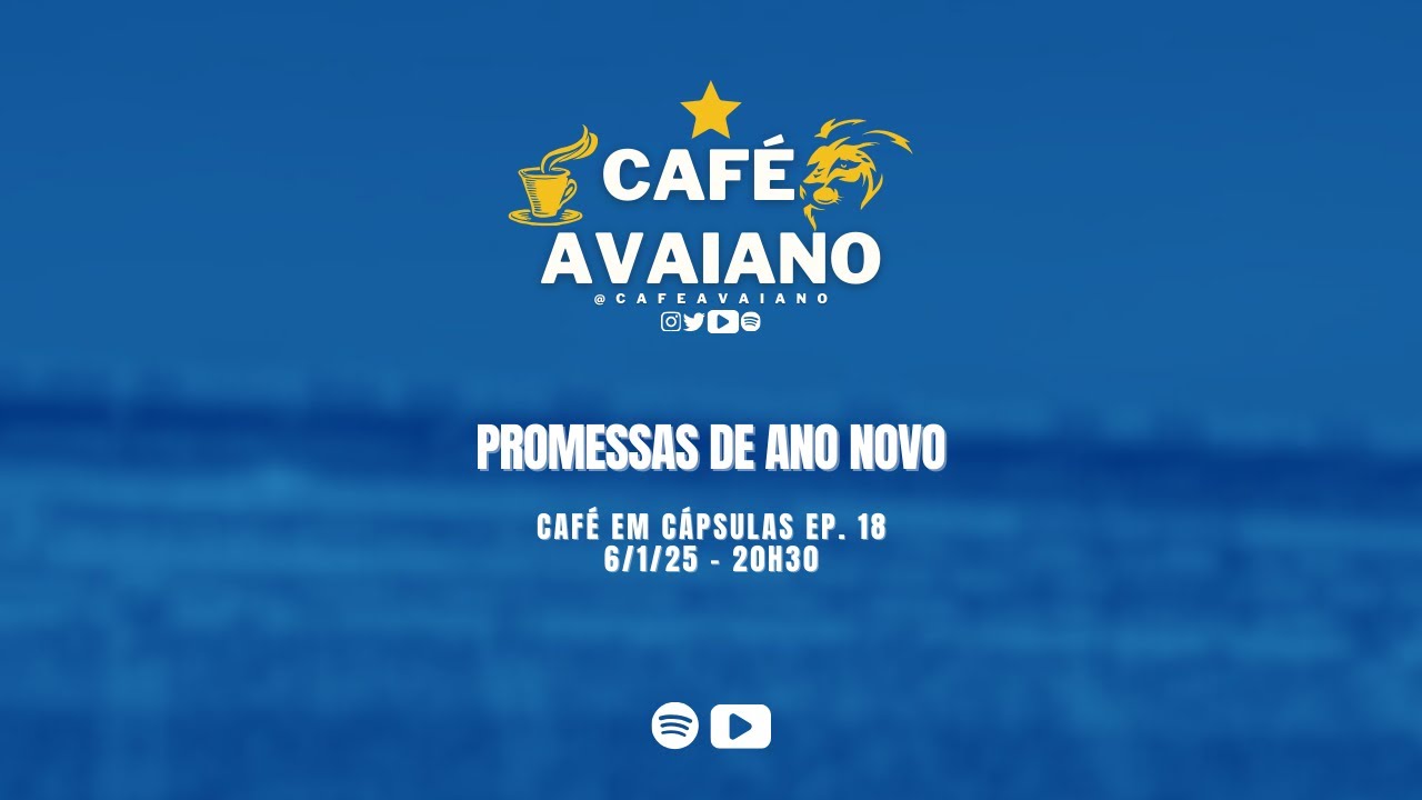 PROMESSAS DE ANO NOVO | AO VIVO | Café Em Cápsulas ep. 18