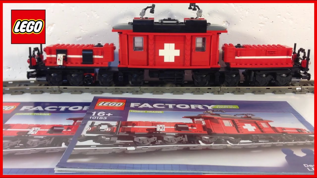 LEGO Factory 10183 Hobby Trains from 2007 - Fan designed trains