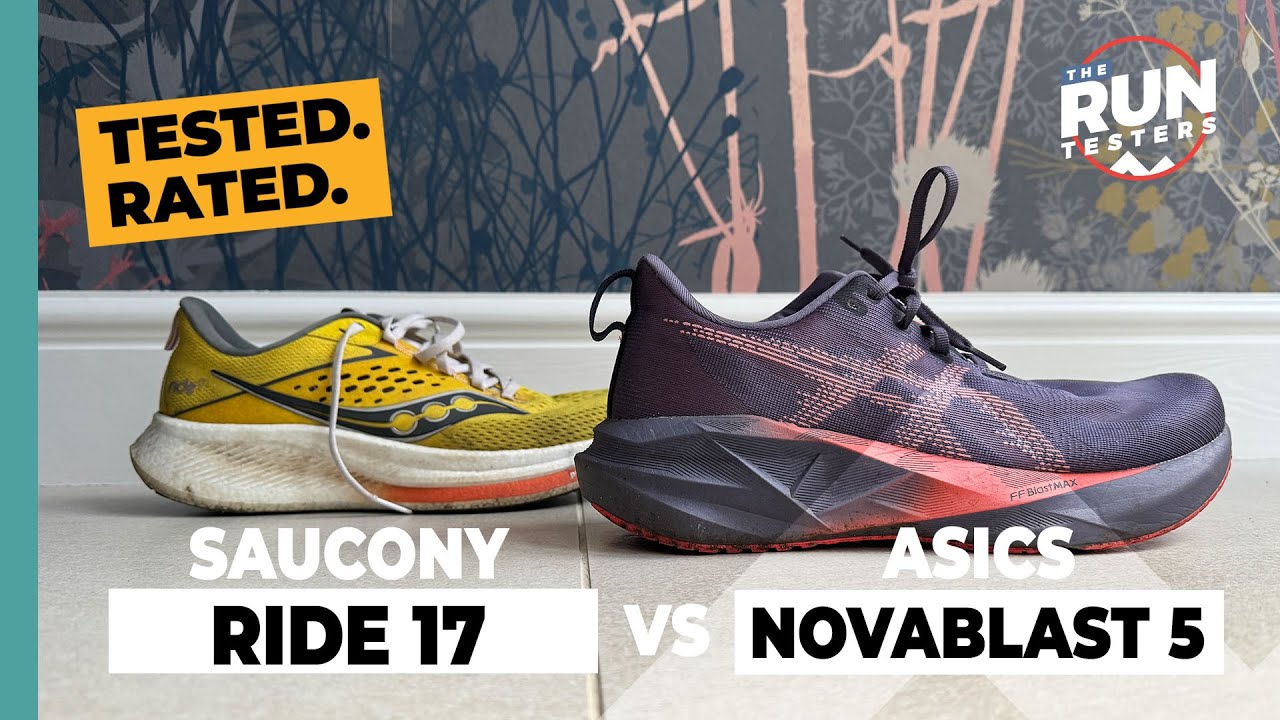 ASICS Novablast 5 vs Saucony Ride 17: We reveal our best cushioned daily trainer
