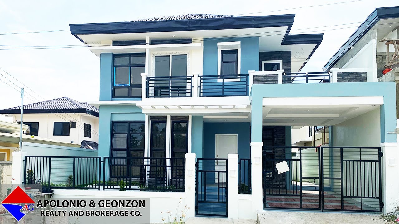Beautiful 4 Bedrooms 2 Storey House and Lot for Sale in Ilumina Estates, Davao City, Philippines