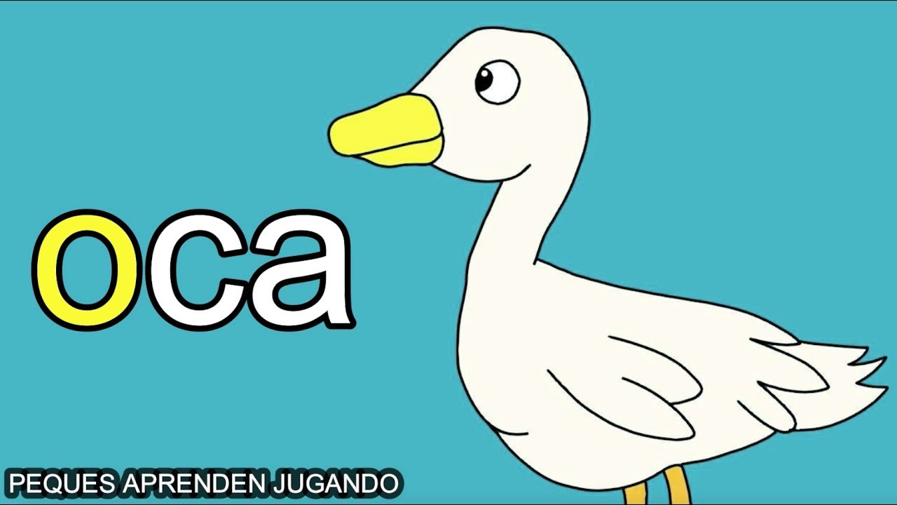Palabras con las vocales A E I O U en minúscula y mayúscula -Peques Aprenden Jugando- Video