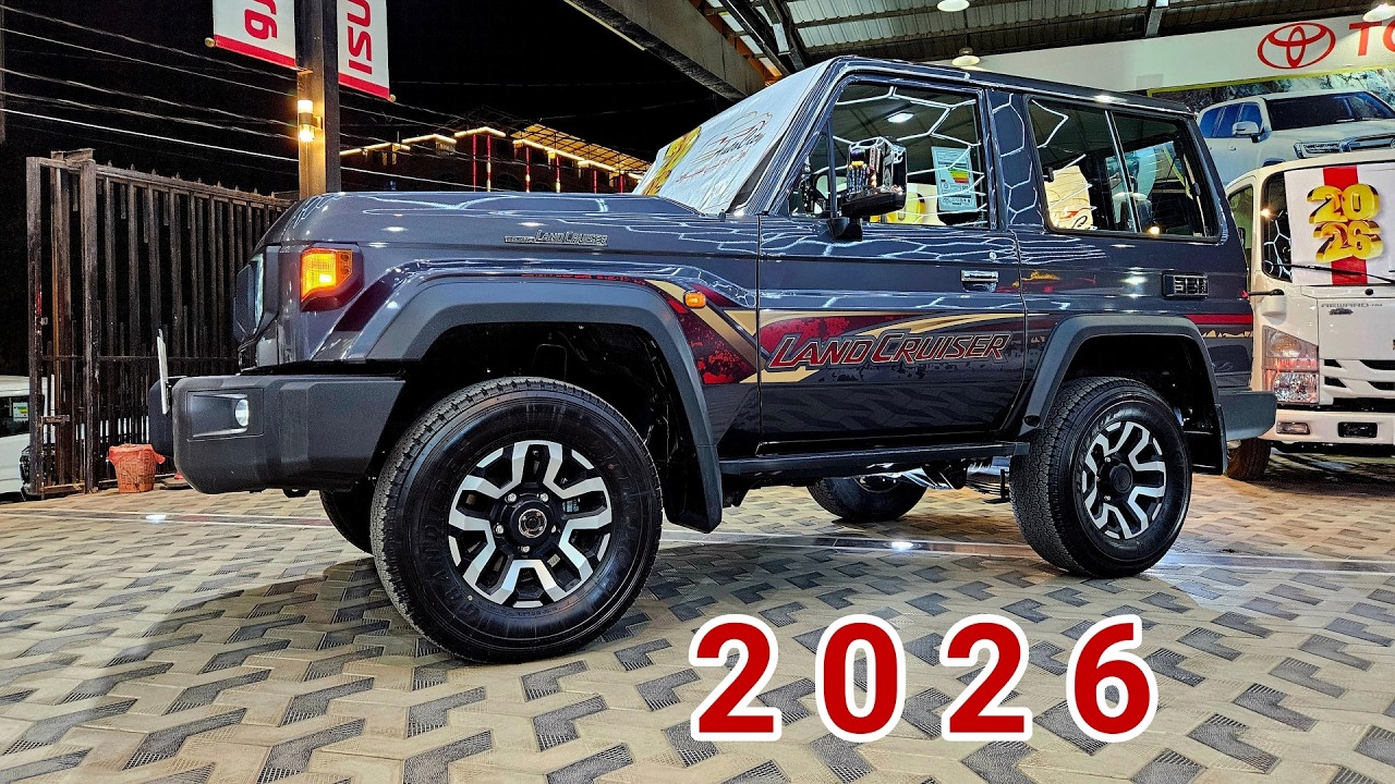 new toyota land cruiser 2026, 70 series, 2 Doors 4WD, AUTO 