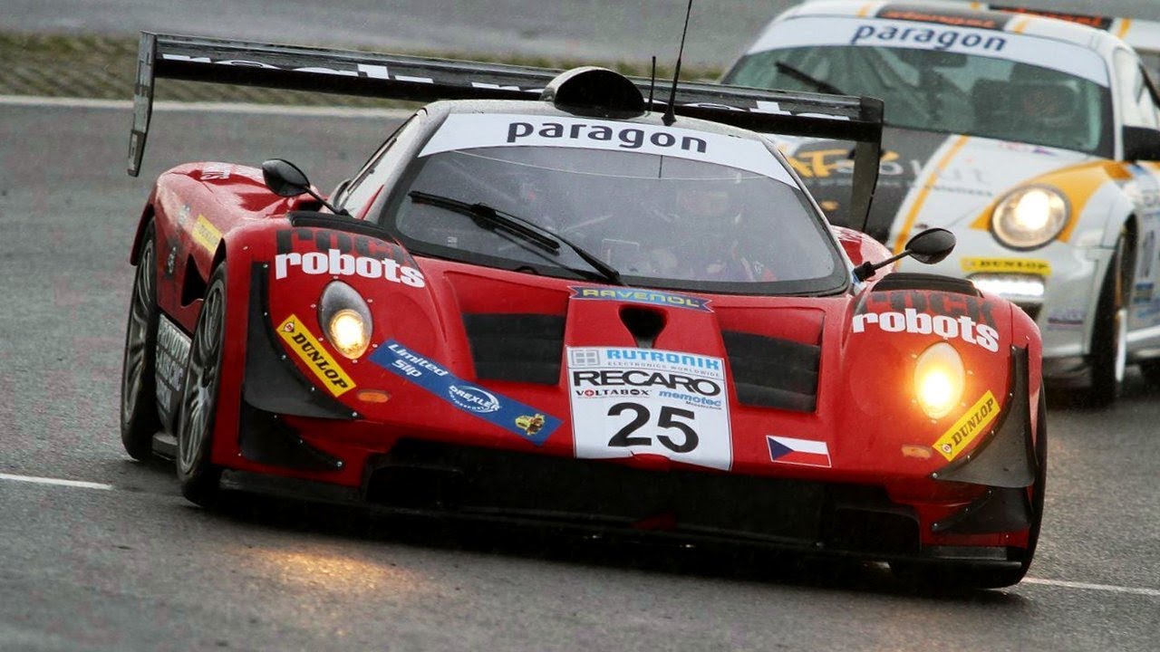 Pagani Zonda GR GT1 DMV GTC 2016 Nürburgring GP race-media.tv Onboard Classix Rock Robots Motorsport
