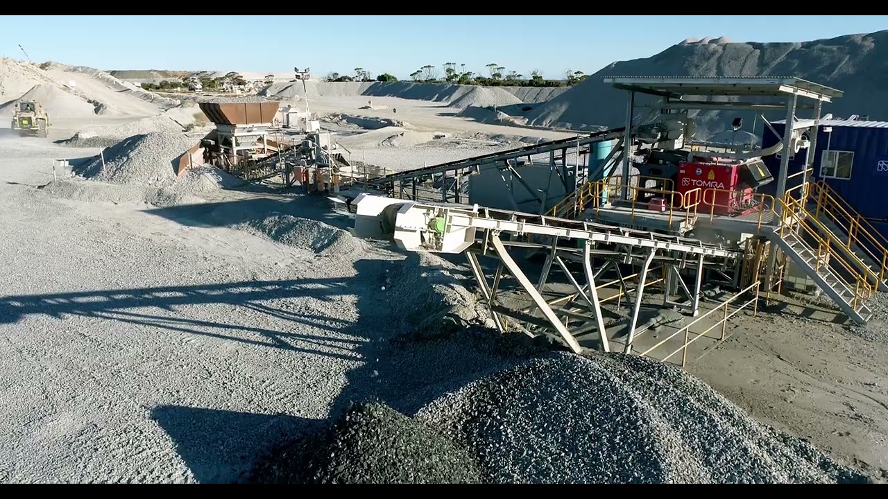 Lithium sorting at Galaxy Resources Ltd, Australia