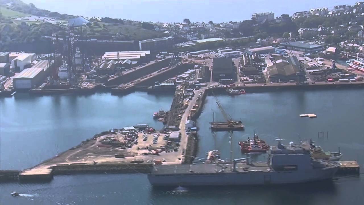 A&P Falmouth Docks Aerial View (HD)