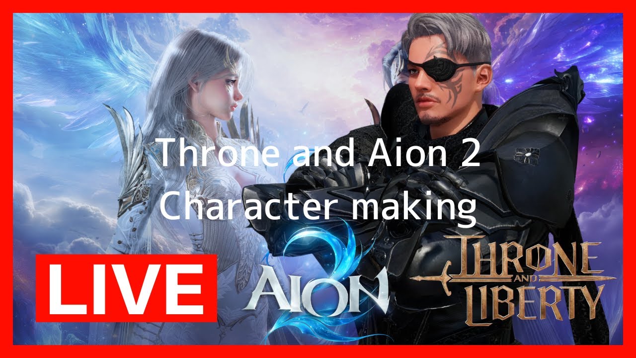 Throne and Liberty - AION2 - Later make Character AION2 - スロリバ - 後ほどAION2キャラ作成