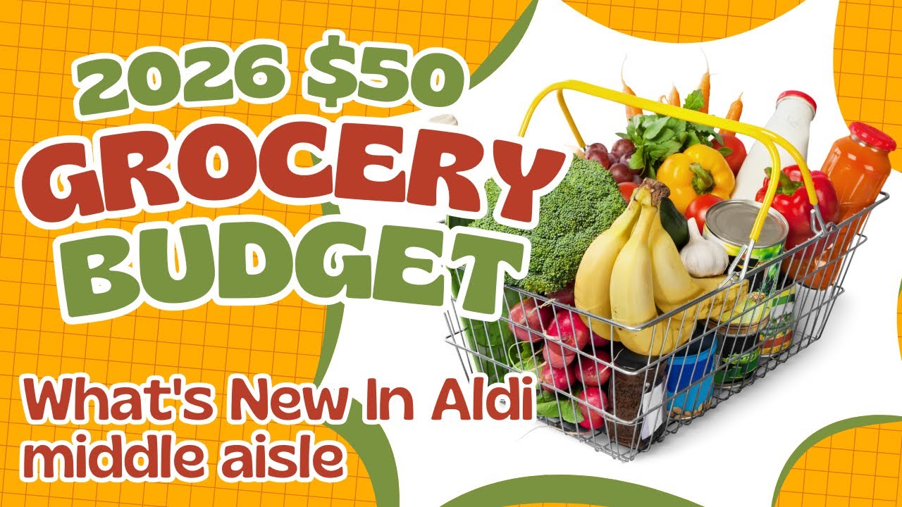 Можно ли накормить семью из 5 человек в Aldi за 50 долларов? 💵 | Бюджет на продукты + Находки в с...