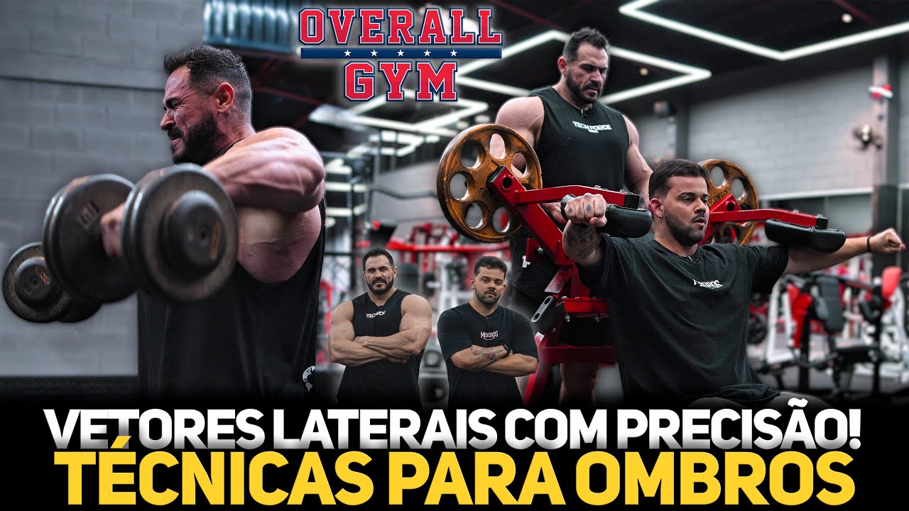 VETORES LATERAIS COM PRECIS&Atilde;O! T&Eacute;CNICAS PARA OMBROS. #overallgym