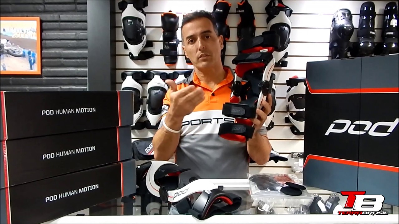 Joelheira Articulada Pod k4 Premium - Loja Terra Brasil