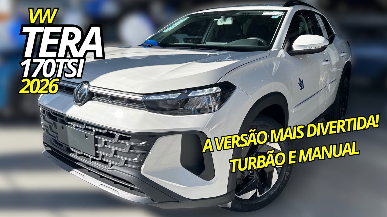 Novo Tera 170Tsi Manual 2026 - 10MIL MAIS BARATO QUE O COMFORT! VALE A PENA?