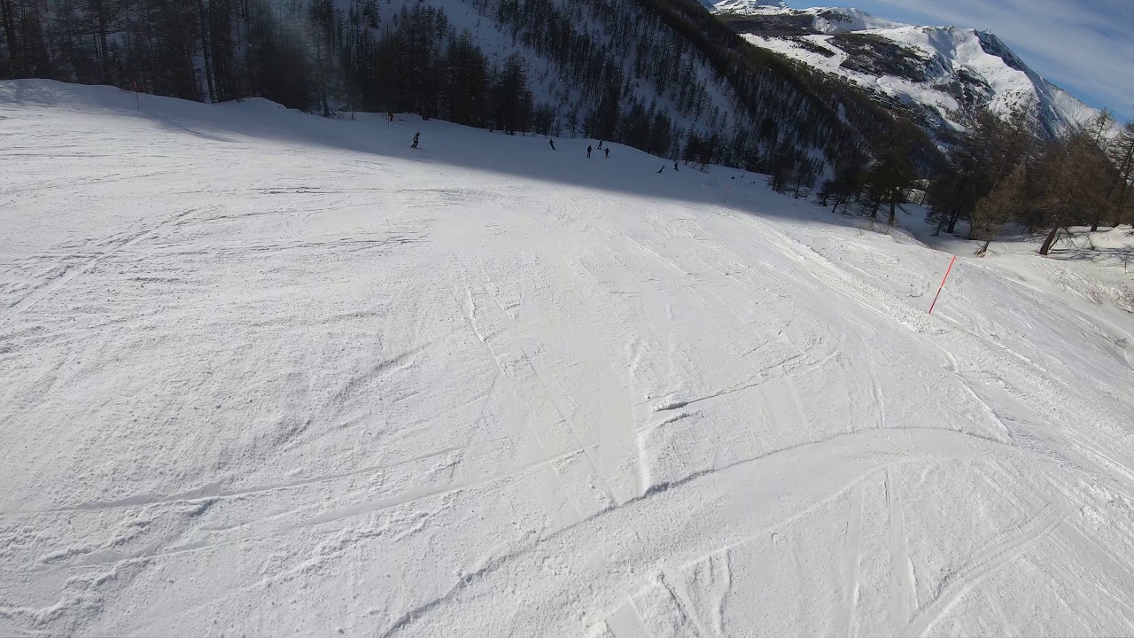 Vialattea: Pista 31 Alta+ 32 Rossa Borgata Sestriere