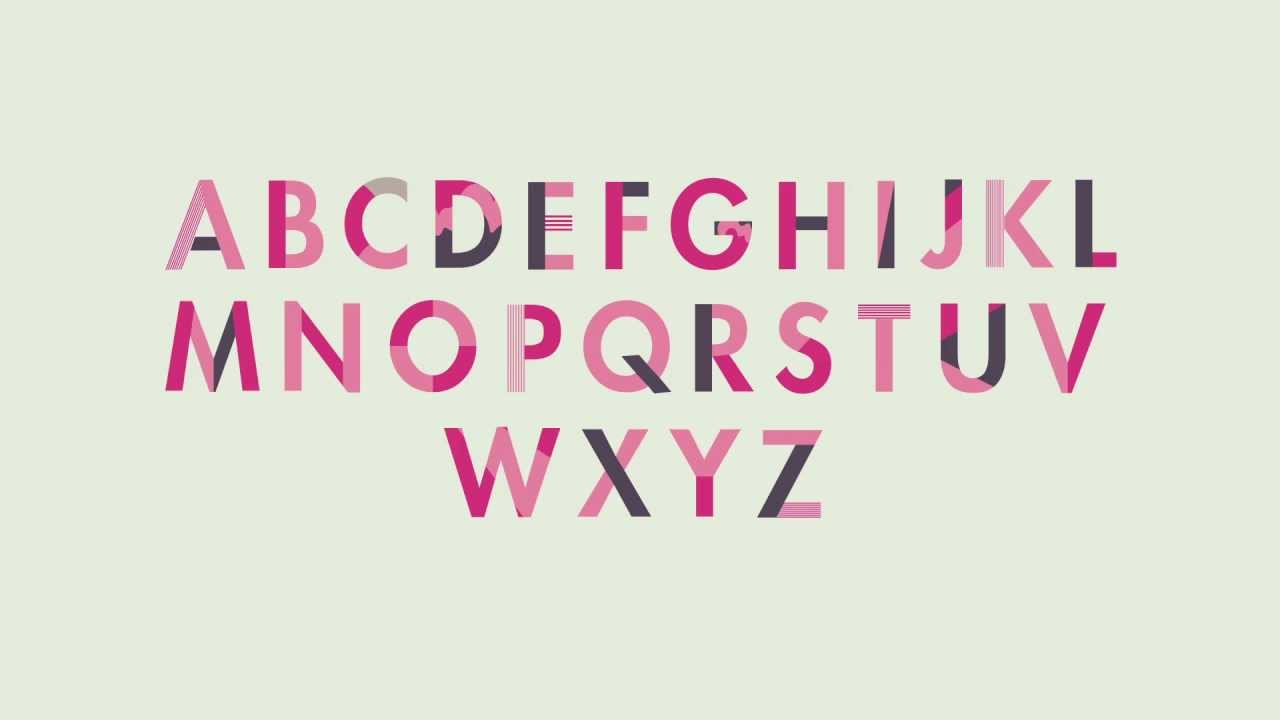 Animated Font (Futura Heavy) After Effects - AcrezHD