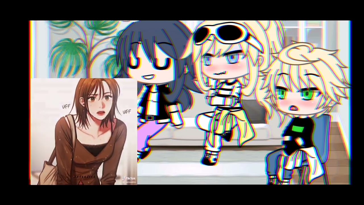 II MLB REACT TO MARINETTE, CHLOE AND ADRIAN AS YUNA, MINJI AND JIHOON II PART 1/2