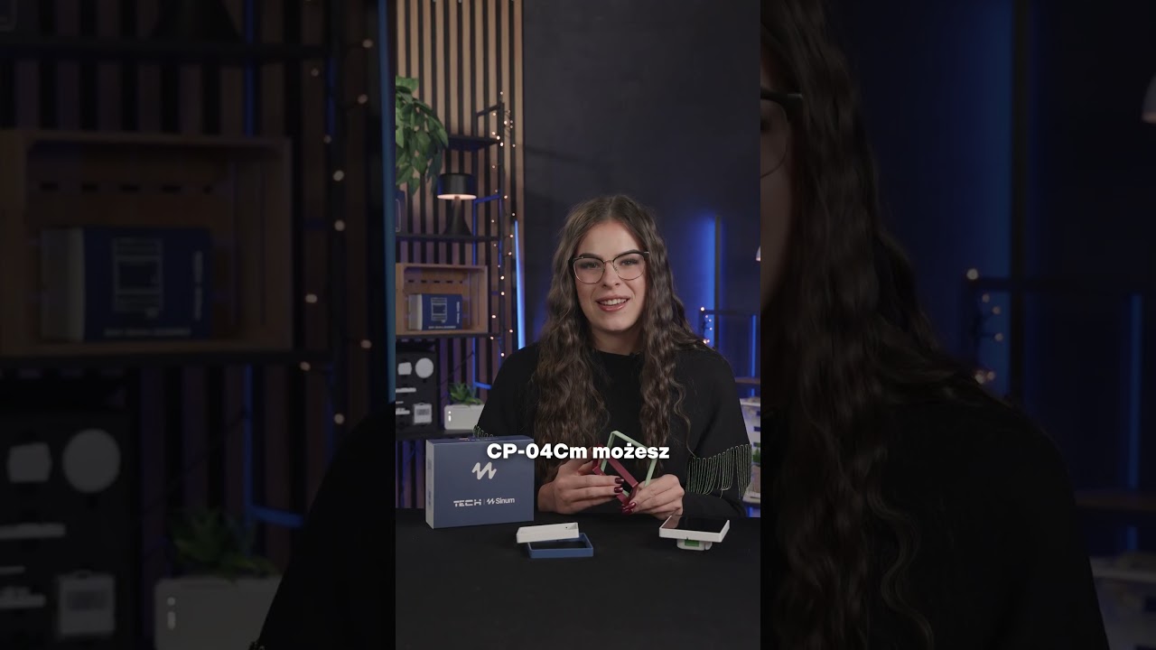 Kolorowe ramki w naszym panelu Cp-04Cm! #sinum  #smarthome  #inteligentnydom