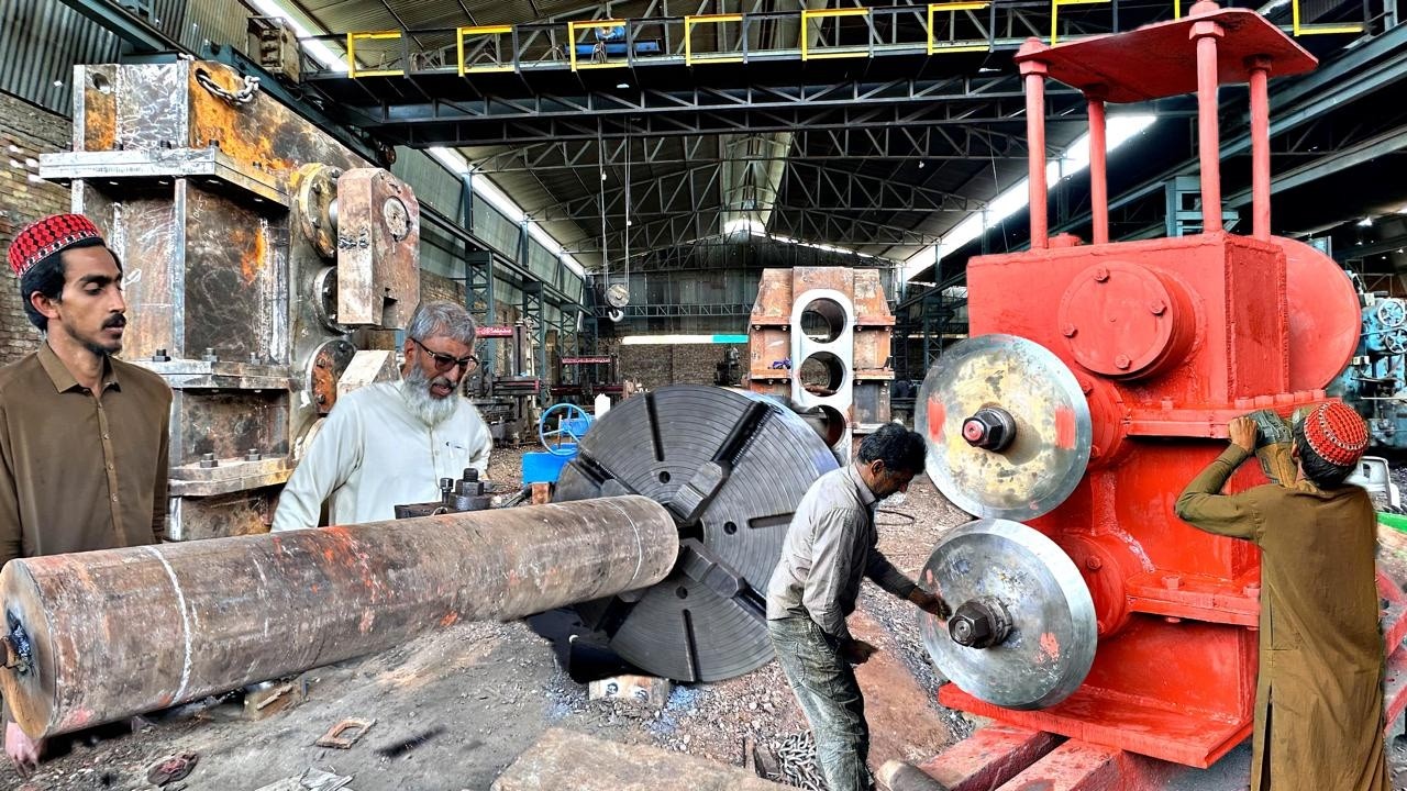 How we Made HS Steel Cutting Machine with 100yrs old Technqiues
