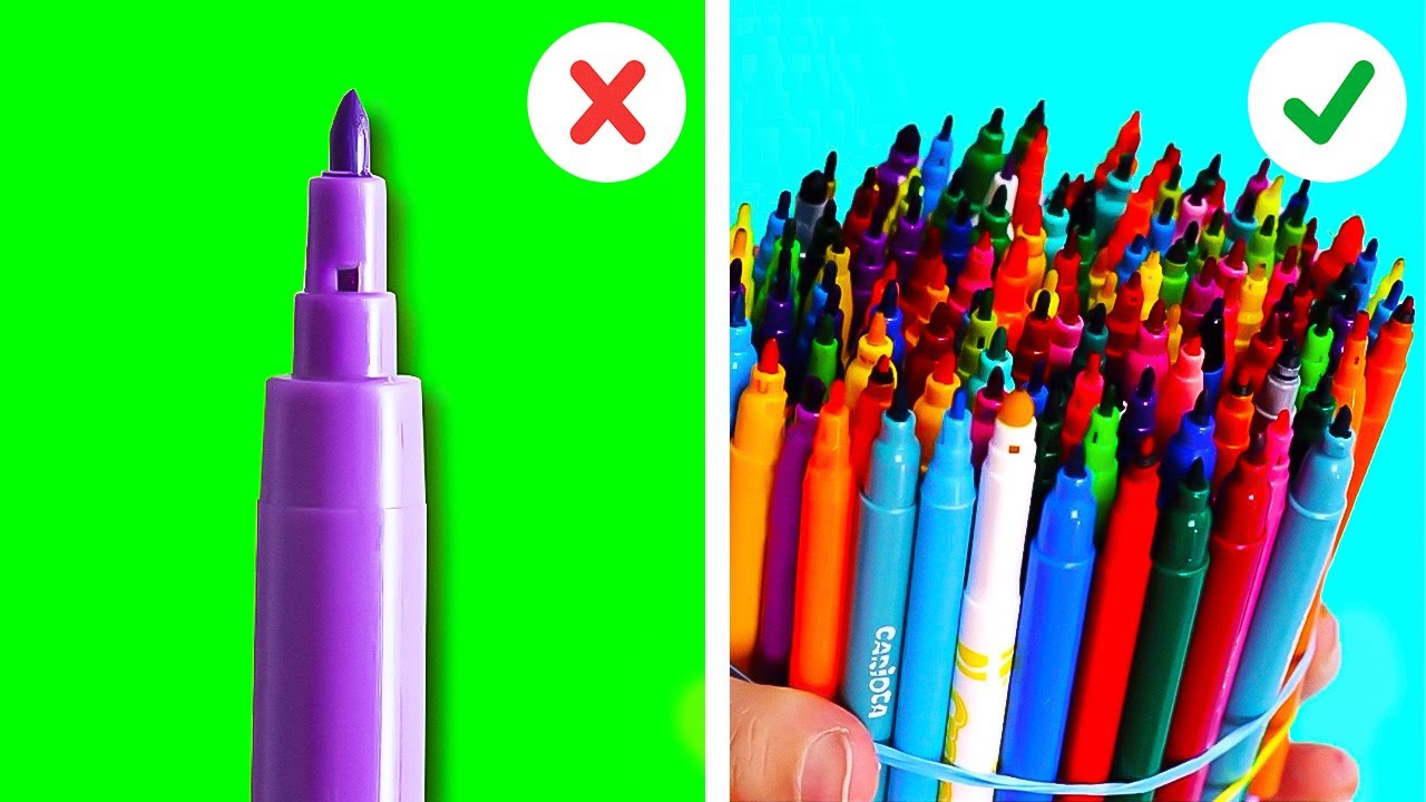HOW TO BECOME AN ARTIST || Painting And Drawing Tricks