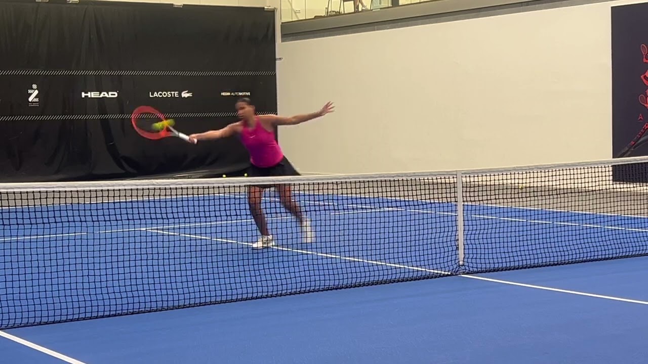 College tennis recruiting video of Silver for Fall 2025