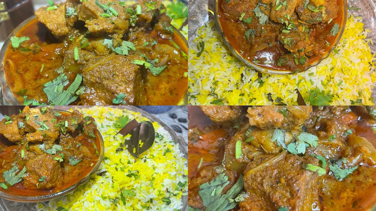Chand Raat Special Mutton Sukka & Bagare Chawal🍽️🌙