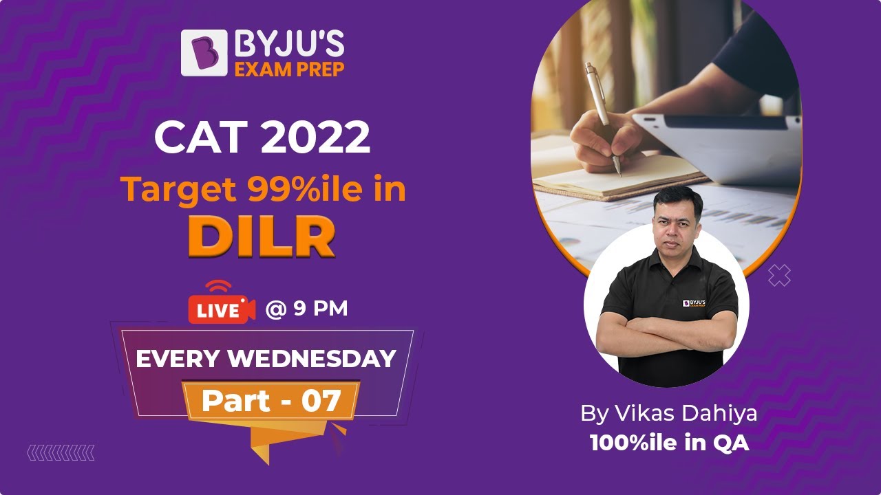 Data Interpretation and Logical Reasoning (DILR) Questions for CAT 2022 Exam | CAT MBA Prep Online