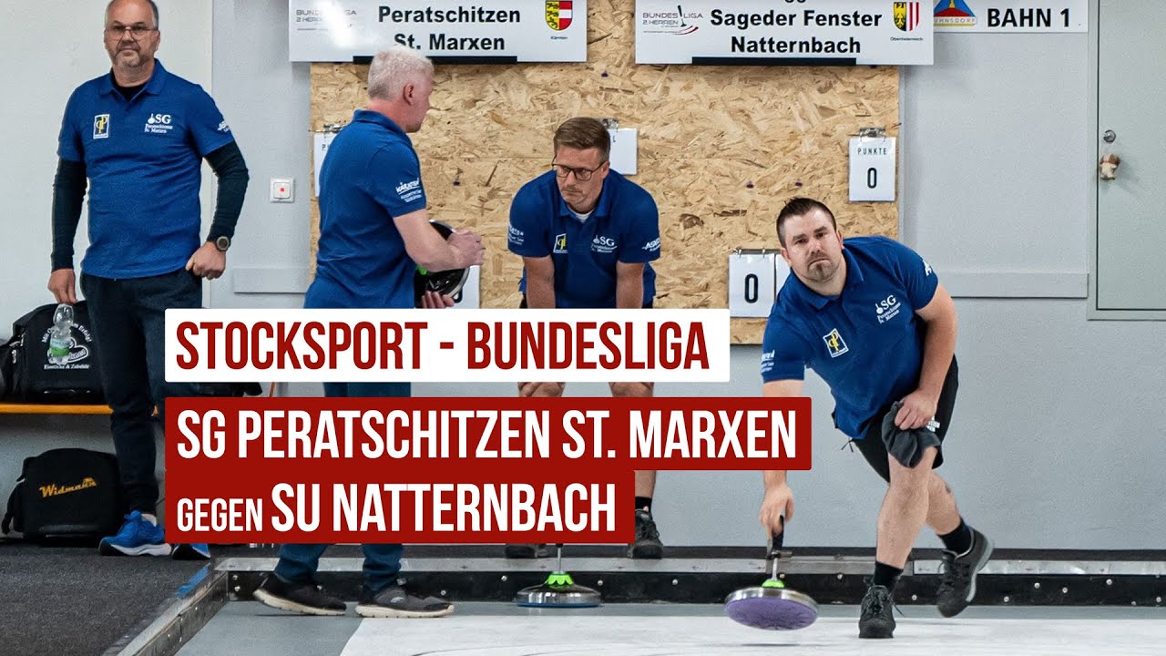 Stocksport Bundesliga 2 Herren | SG Peratschitzen St. Marxen gegen SU Sageder Fenster Natternbach